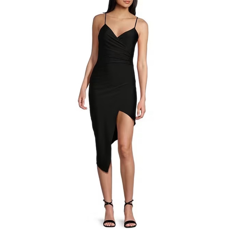 Emerald Sundae Minidress Asymmetrical Cocktail Formal Dress